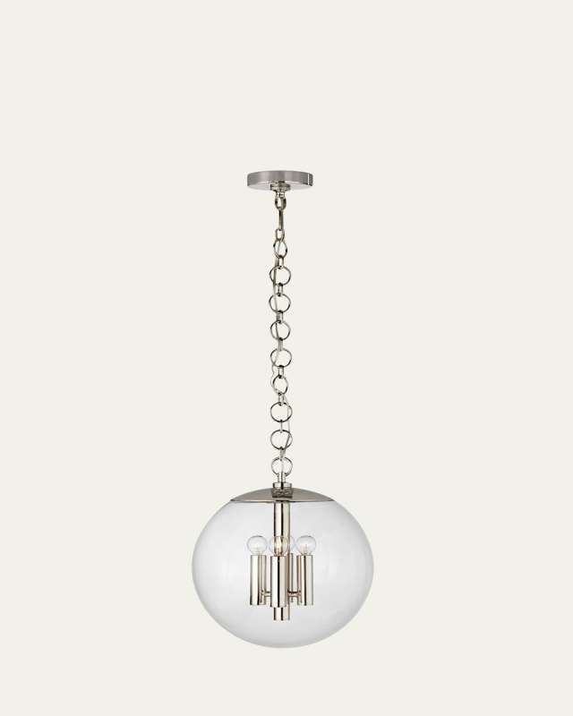 Turenne Medium Globe Pendant By AERIN
